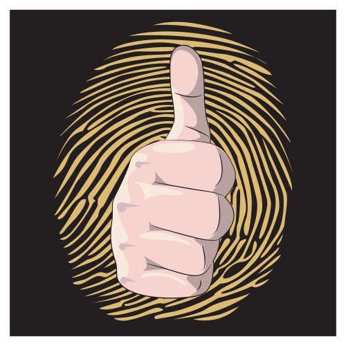 Thumbs up Vector Image