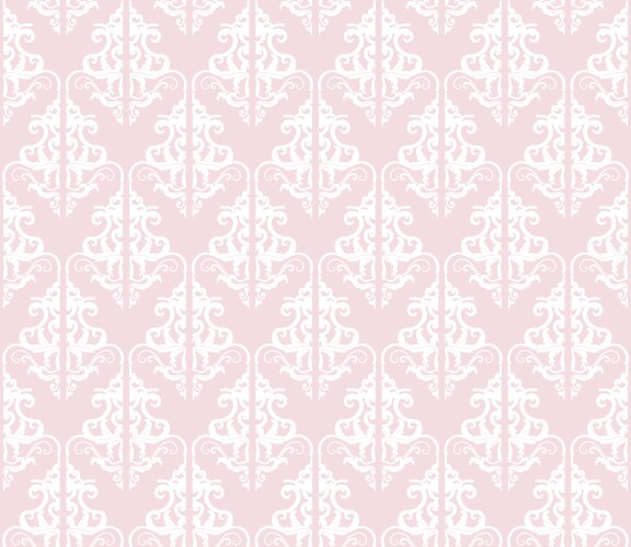 Ikat damask blue Royalty Free Vector Image - VectorStock