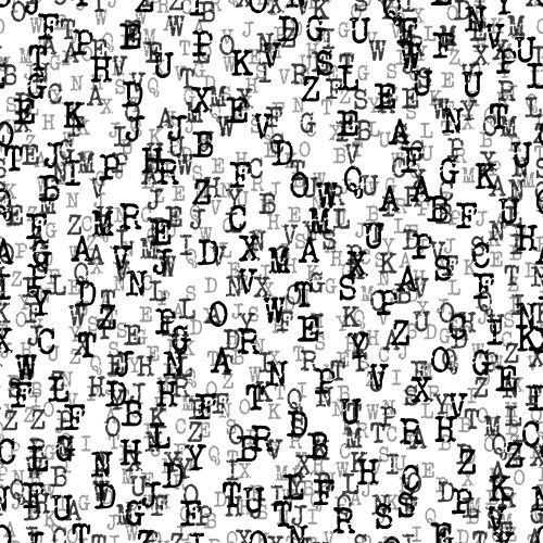 Alphabet background color Royalty Free Vector Image