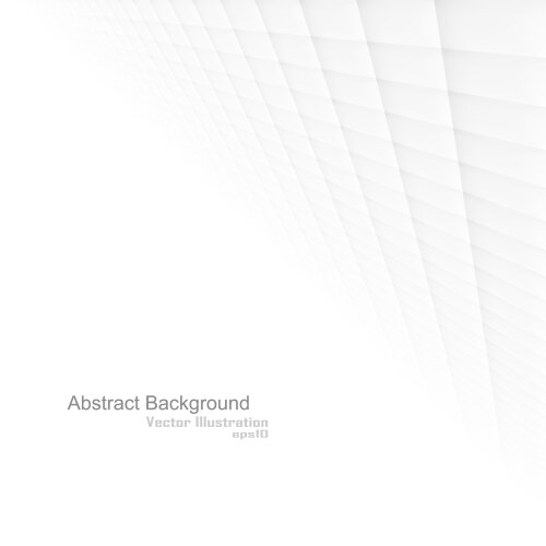 Abstract light gray background with dotted arrow Vector Image