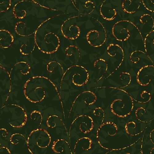 Baroque seamless background Royalty Free Vector Image