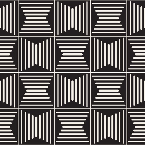 Seamless pattern repeating geometric elements vektorbild