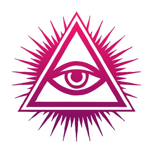 Eye of Providence Symbol Vector Image