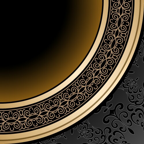 Vintage gold background Royalty Free Vector Image