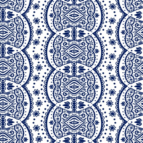 Lace seamless ornament Vector Image
