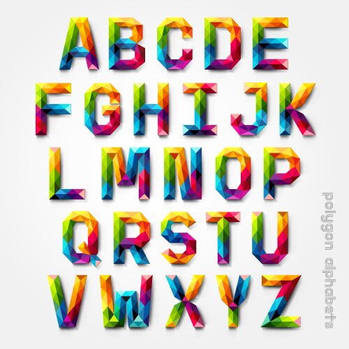 Colorful Alphabet Vector Images (over 240,000)