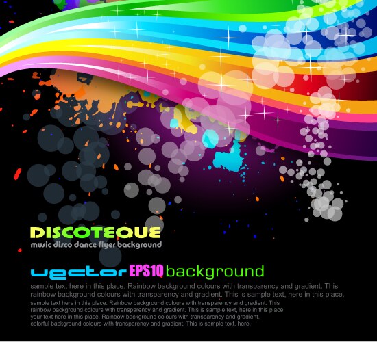 Rainbow spectrum background Royalty Free Vector Image