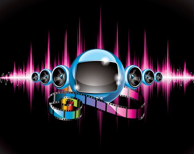 technology background vector image vector image