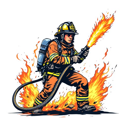 Fire department logo Vector Images & Graphics for Commercial Use ...