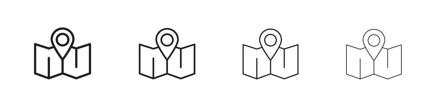 Pictogram map Vector Images & Graphics for Commercial Use | VectorStock