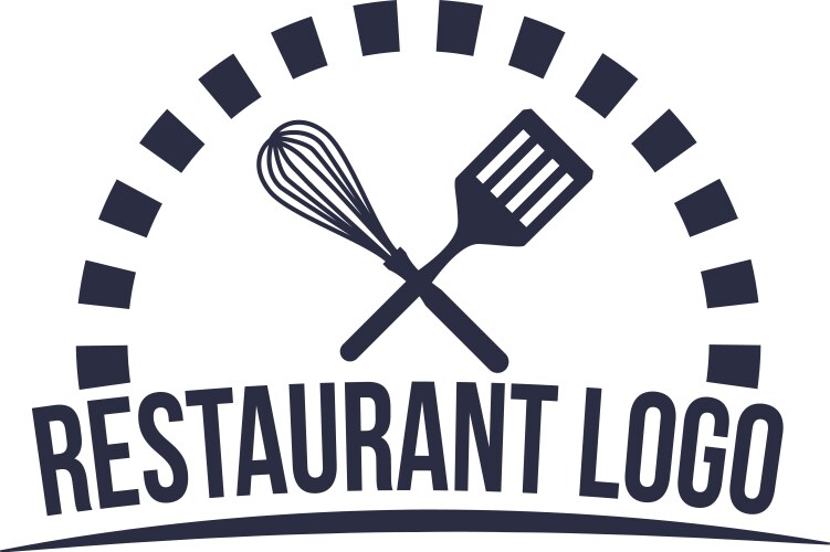 Restaurant logo Royalty Free Vector Image - VectorStock