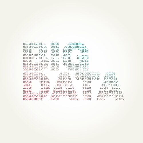 Big data with binary texture vector image