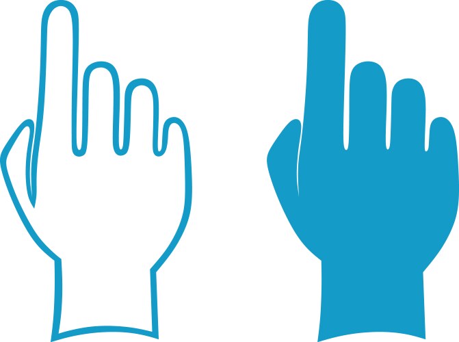 Hand Gesture Vector Images Over 170 000