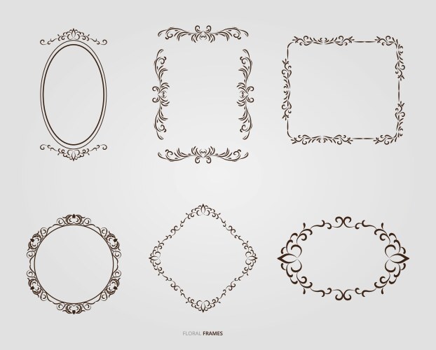 Hand Drawn Frame Collection – Royalty-Free Vector | VectorStock