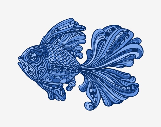 Fish Batik Vector Images (over 120)