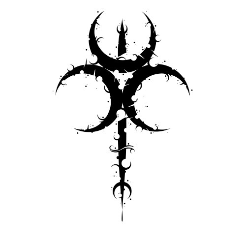 Lunar Magic Trio Symbol Vector Image