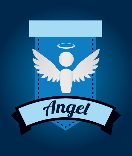 Angel design Vector Image