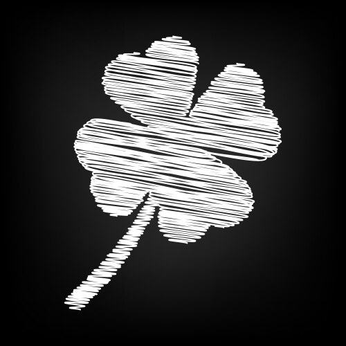 Icon with chalk effect – Royalty-Free Vector | VectorStock