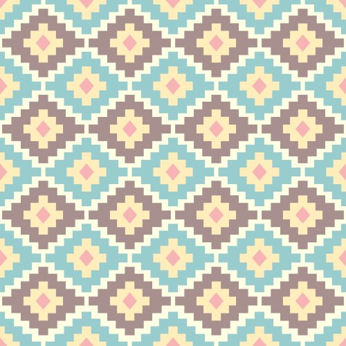 Seamless aztec pattern Royalty Free Vector Image