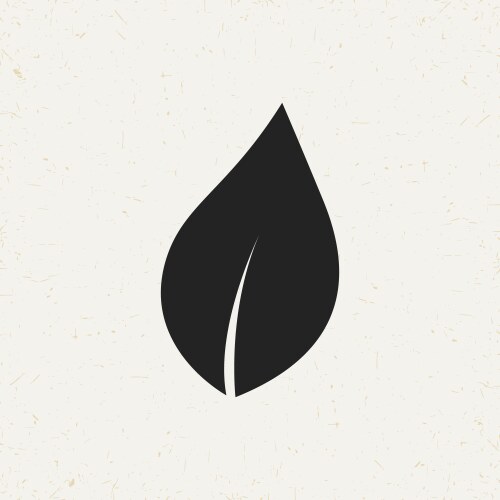 Calendar with maple leaf icon simple style Vector Image