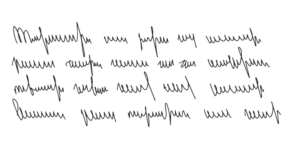 Cursive Words Vector Images (over 7,600)