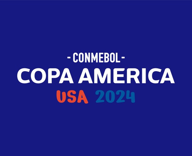 Conmebol copa america usa 2024 official symbol Vector Image