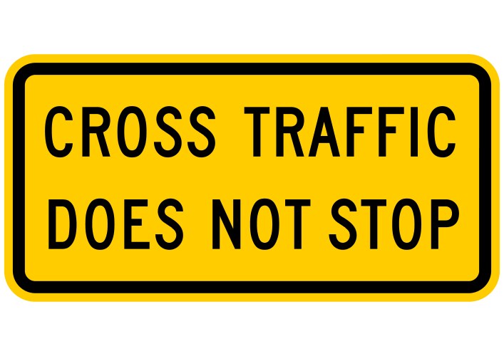 Sticker warning safety sign Royalty Free Vector Image