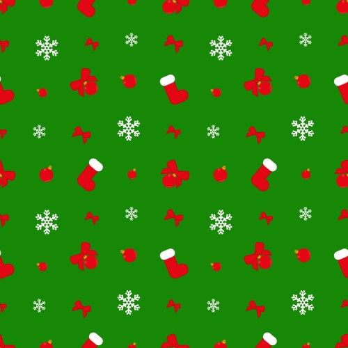 holiday background seamless pattern with stars vector image