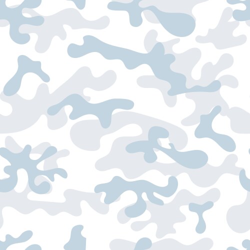 Snow Camo Pattern Vector Image