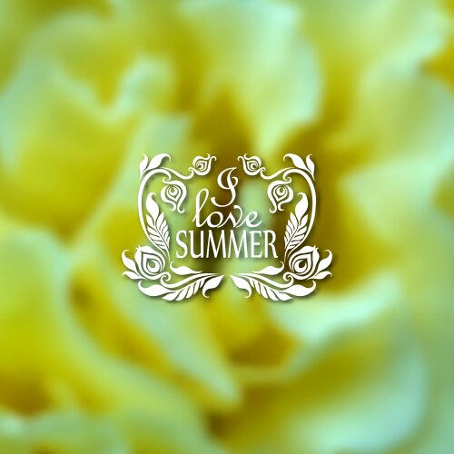 Typographic design with text Vector Image