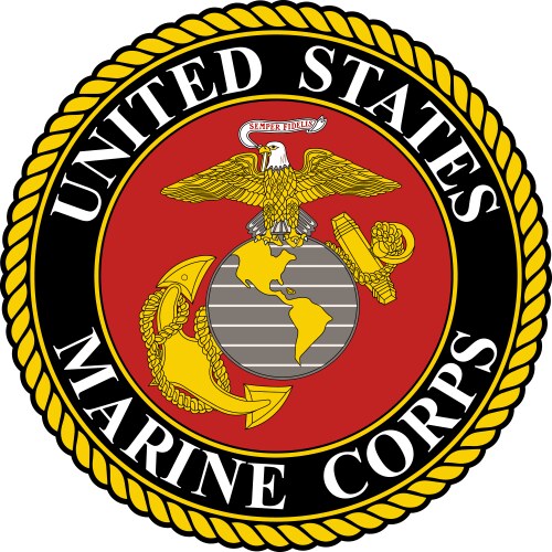United States Marine Corps Seal Vector Image