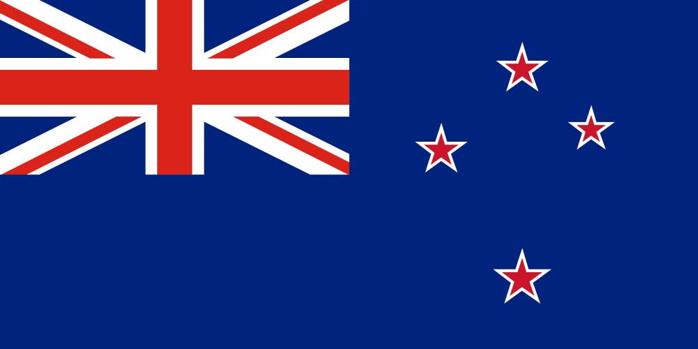 New Zealand Flag - Ensign Vector Image
