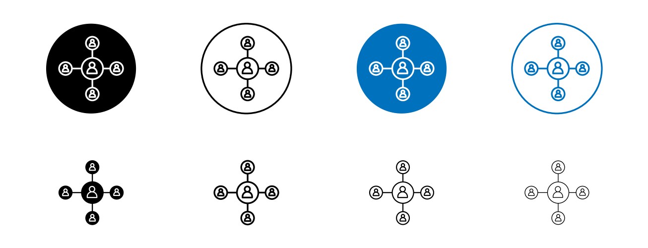 Chart network icon Royalty Free Vector Image - VectorStock