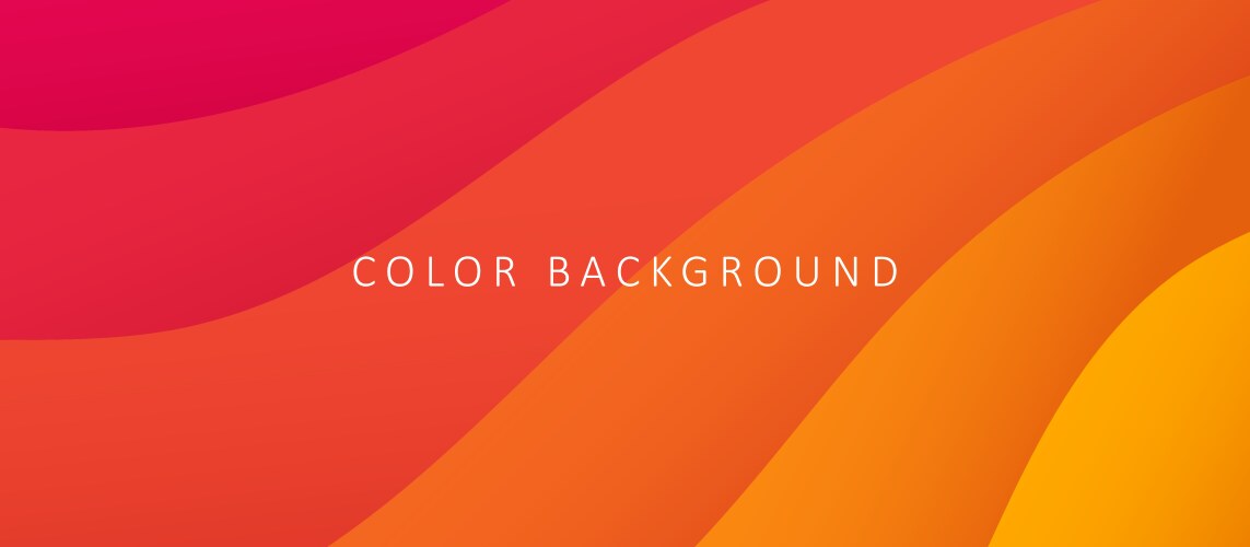 Abstract background with dynamic gradient color vector image