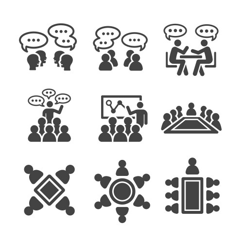 Talk icon Royalty Free Vector Image - VectorStock