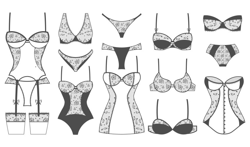 Lingerie Vector Images (over 23,000)