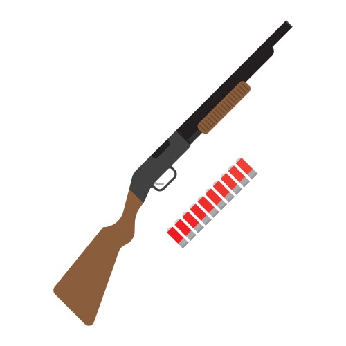 Lever rifle Royalty Free Vector Image - VectorStock