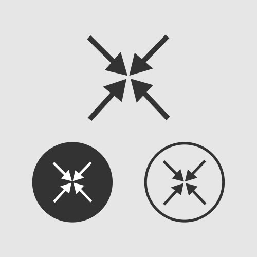 Flat design right arrow set Royalty Free Vector Image