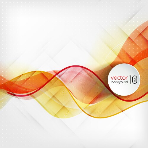 Abstract bright wavy background Royalty Free Vector Image