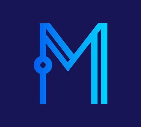 Letter M Script Font Vector Images (over 1,700)
