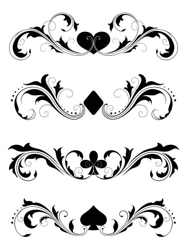 Design element swirls-4 Royalty Free Vector Image