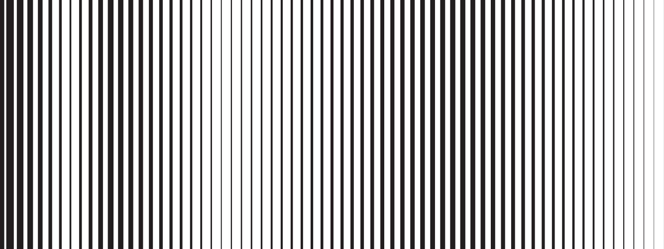 Stripe sequence combining line and pattern vector image