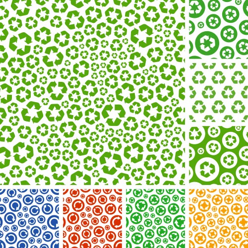 Recycle pattern Vector Images & Graphics for Commercial Use | VectorStock