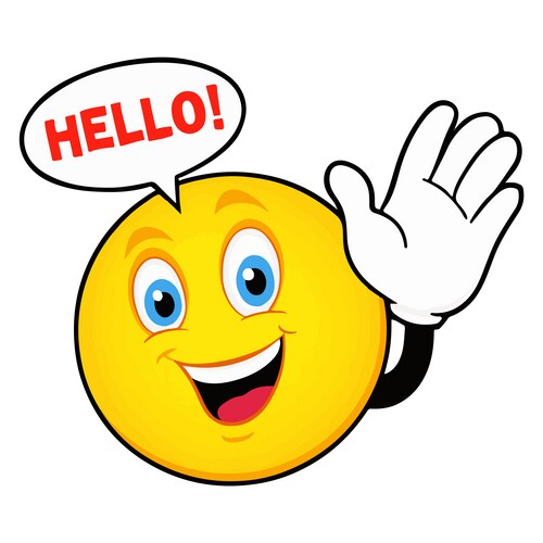 OK Sign Emoji - Yellow Smiley – Royalty-Free Vector | VectorStock