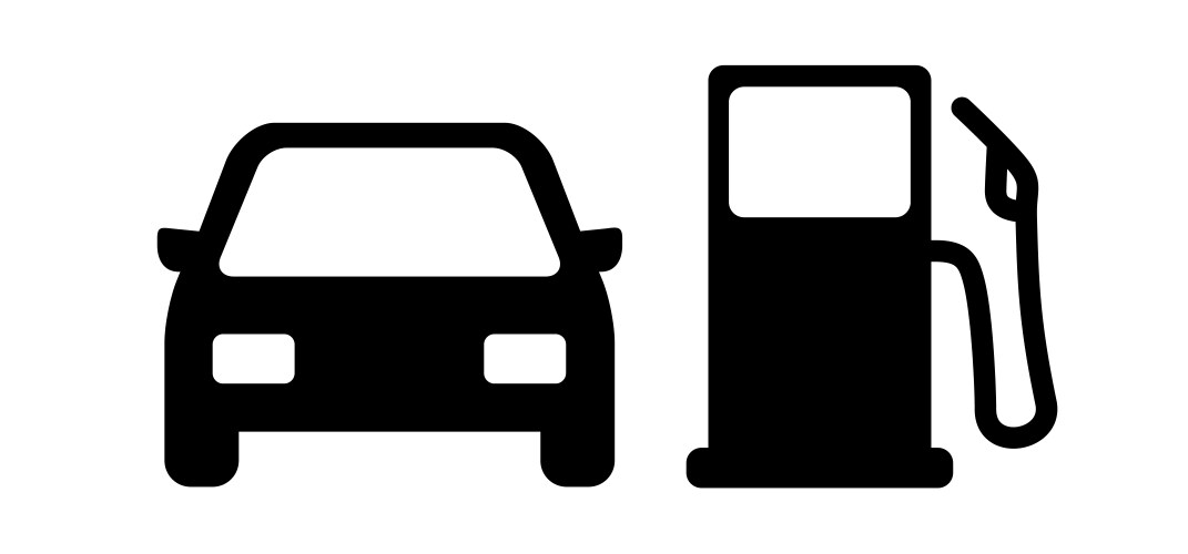 Filling station petrol pump Vector Image