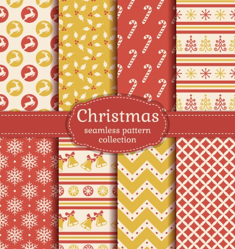 Eastern seamless pattern set Royalty Free Vector Image