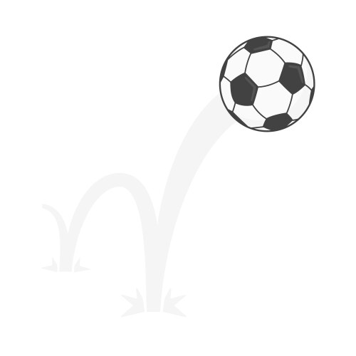 Bouncing Soccer Ball Vector Image