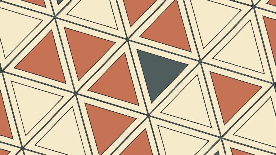 Abstract triangular pattern geometric modern vector image