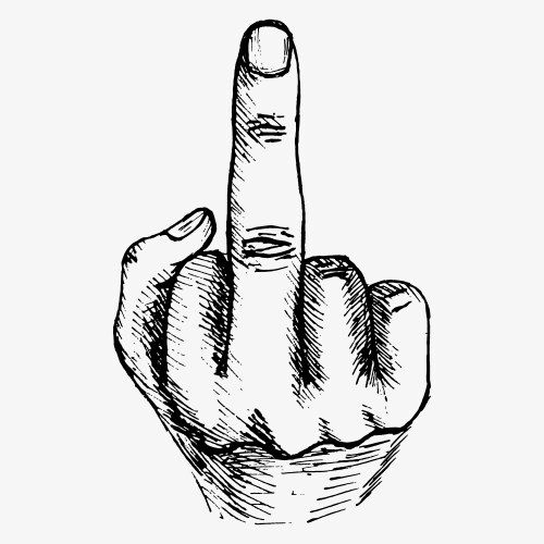 Hand ing drawing vintage style Vector Image