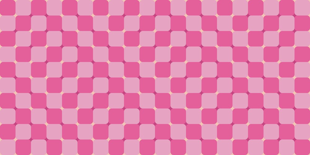 wavy checkerboard background optical illusion vector image vector image